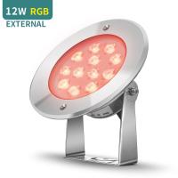 SS316L LED Underwater Lights DC12V RGB External Controller Waterproof Swimming Pool Light