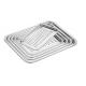 Food Grade Perforated Baking Tray Stainless Steel Material With Round Hole