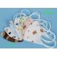 White Kids Surgical Mask With Elastic Earloop Children'S Disposable Face Masks