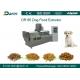 DR65 Automatic Stainless Steel  Dog Food Extruing Machine / Dry Pet Food Processing Line