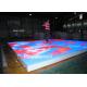 High Brightness Waterproof Led Screen Floor Tiles SMD P9mm 7000cd/㎡