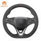 MEWANT Ready To Ship For Opel Astra Combo Corsa  Grandland X Insignia Wholesale D Type Luxury Steering Wheel Cover Wrap