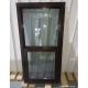 Crescent Lock Top Fixed Sash Single Hung Windows UPVC Lower Panel Low-E Glass