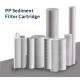 Spun Filter PP Sediment 5 10 Micron Filter Cartridge Industrial Reverse Osmosis Water Filtration System