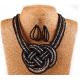 Xi Miya-eight simple handmade beads necklace temperament / Necklaces