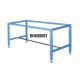 Height Adjustable Heavy Duty Industrial Workbench Blue Color 60” Wide 36” Deep