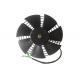 Black Motorcycle Spare Parts Electric Radiator Cooling Fans For Water Cooled Engine