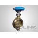Triple Offset Bronze C95500 Butterfly Valve Double Eccentric Wafer Flanged