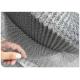 2'' To 42inch Wide Ginning Type Knitted Wire Mesh High Filtering Efficiency