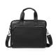 High Quality Classic Zipper Laptop Briefcase Genuine Leather Custom Business Bags Factory Wholesale Price Man Handbag