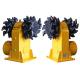 Excavator Attachments Horizontal Ripper Hydraulic Trenching Drum Cutter