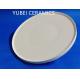 Round 99% Alumina Ceramic Disk Precison For The Chemicals Industry