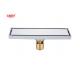 Brass Long Drain For Bathroom Floor Chrome 200 X 800mm  300 X 800mm