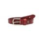 2.5cm Women's Fashion Leather Belts For Jeans Pants ，Anquite Silver Pin Buckle