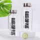 High Boroslicate Glass Water Bottle With Stainless Steel Lid Leakproof