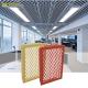 Rectangle Stainless Steel Mesh False Ceiling Diamond Shape 600x1200mm