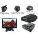 Agriculture vehicle 4 Camera Car DVR 360 Degree Rear View For Farmer