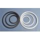 Low Friction PTFE Machined Parts , PTFE O Ring High Temperature Resistance