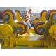 Self Alignment 200T Tank Turning Rollers with Metal Wheels Double Motors Synchronous Drive