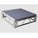 1.22*1.22m Outdoor Event Portable Stage / Silver Aluminum Plywood Stage