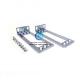 NEW Rack Mount Kit ASR1001-ACS= 19 Cisco Bracket Ears For CISCO ASR 1000 Series included all screws