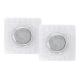 Zinc PVC Coating Steel Hidden Invisible Sew Magnetic Button for Clothing