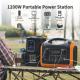 Portable 220v Battery Power Station 1200W Mobile Solar Power Station