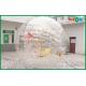 Inflatable Party Games For Adults 0.7mm TPU Giant Bubble Inflatable Zorb Ball / Inflatable Sports Games