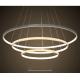 DIY black ring modern led pendant lights led commercial chandelier pendant ceiling lamp for top hotel