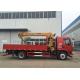 8T Truck Mounted Crane XCMG Telescopic Boom Truck Crane