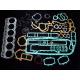 6D15 Full Gasket Set Fits For Mitsubishi Excavator Engine Parts