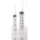 Pvc Tube Hypodermic Disposable Sterile Syringe Luer Slip Non Pyrogenic