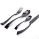 Newto Stainless steel cutlery/black flatware/wedding cutlery/colorful cutlery