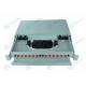 1U 12 Port Fiber Optic Patch Panel / 12 Cores ODF FC Adapter Standard Size