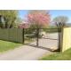 Chain Link Fence Gate Decorates Yards And Gardens And Protects Your Property