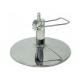 Chrome Steel Barber Chair Accessories Round Hydraulic Base With 1 Year Warranty
