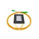 ABS FTTH Fiber Optic PLC Splitter , EPON GPON Fiber Splitter 2.0 3.0mm