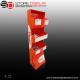 toys and staionery corrugated cardboard display with trays shelf