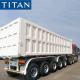 TITAN 5 Axles 80 Tons Stone Coal Sand Iron Rear Square Shape Dump Tipper Trailer For Sale