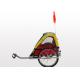 420D waterproof polyester textile with PU coating Double Bike Trailers