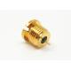 Gold Plated Kovar Hermetically Sealed SMP Male Thread-in/Bulkhead tyle RF Connector