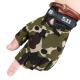 Outdoor Sport Nylon Half Finger Gloves Horse Riding Cycling Road Bicycle Racing