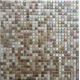 mix brown crystal glass mosaic tile LARM08