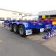 Q345B Steel Beam 60 Ton 45ft Container Chassis Trailer
