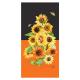 Wholesale 100% Cotton Quick Drying Custom Digital Print Sunflower Beach Towels With Logo