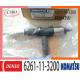 6261-11-3200 KOMATSU Fuel Injectors 095000-6140 PC800-8 Type Excavator D155AX-6