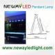 Remote Control Direct Indirect Linear Pendant Lighting 3W COB LED