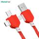 Stainproof Multiscene USB C Phone Cord , OEM 3 In 1 Mobile Charging Cable