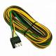 Custom 4 Flat Trailer Wire Harness Cable Assemblies For Auto Truck With IPC620 Grote Light