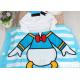 Boys / Girls Hooded Poncho Towels Donald Duck Mickey Mouse Shape Comfortable